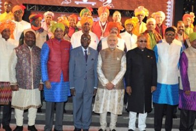 3e Sommet Inde-Afrique à New Delhi