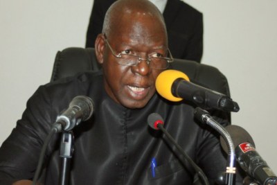 Salif Diallo, premier vice-président du Mouvement du peuple pour le progrès (MPP, au pouvoir)