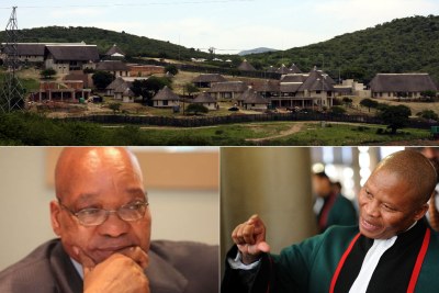 Le scandale de la maison du Président Jacob Zuma à Nkandla, sera sur la table du patron de la justice sud-africaine, Mogoeng Mogoeng (à droite).