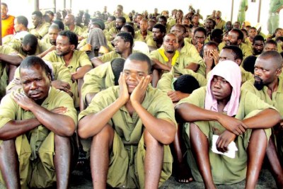 Zimbabwean prisoners (file photo).