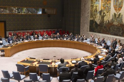UN Security Council meeting (file photo).