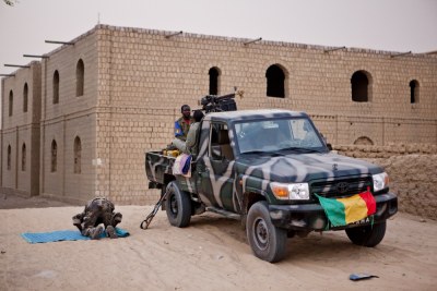 Government soldiers in Mali.