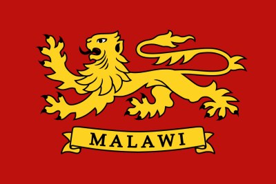 The Flag of the President of the Republic of Malawi.