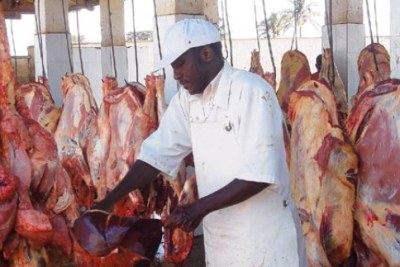 Meat production in Tanzania.
