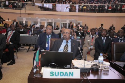 El Bechir,président du Soudan, au 27éme sommet de l'Union Africaine 2016