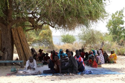 A Tagal, au Chad, une communauté de personnes déplacées par la violence de Boko Haram.