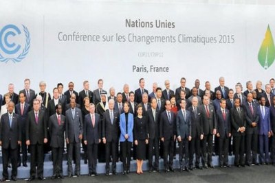 Conférence sur les changements climatiques (COP21).