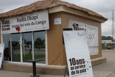 Studio de Radio Okapi implanté au village du XIVème sommet de la francophonie