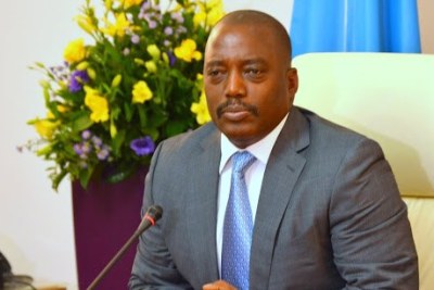 Le Président de la RDC Joseph Kabila