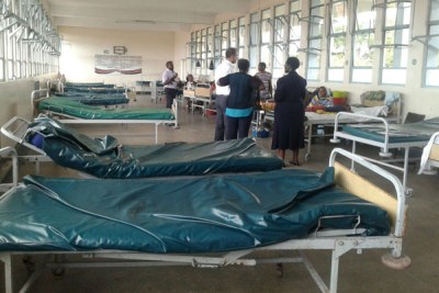 A deserted ward at the Coast General Provincial Hospital in Mombasa County.