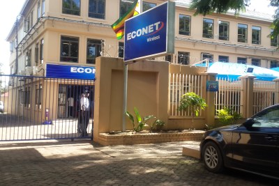 Econet Wireless offices in Harare.