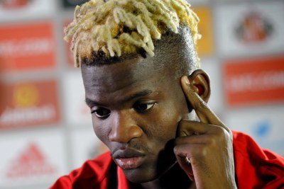 Didier Ndong of Gabon usually plays for Sunderland in Britain.