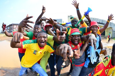 Cameroon fans (file photo).
