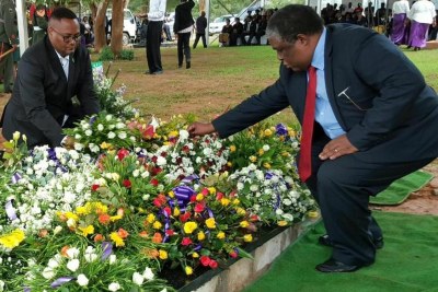 Former first lady Regina Chifunda Chiluba laid to rest.