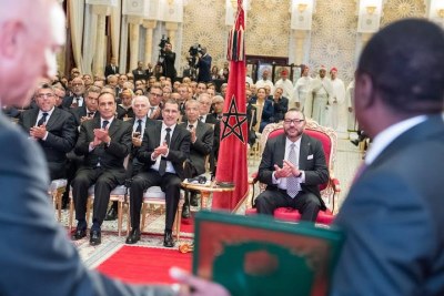 15 mai 2017 SM le Roi préside la signature de plusieurs accords Maroc-Nigéria