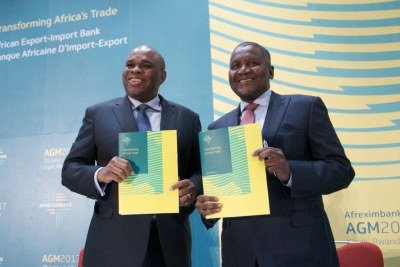 The MOU worth $1 billion represents a trail-blazing collaboration between Afreximbank President Dr Benedict Oramah and African magnate Aliko Dangote.