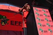 Julius Malema gave a speech at the fourth-anniversary celebrations of the Economic Freedom Fighters (file photo).