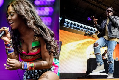 Tiwa Savage, Maleek Berry perform at Made in America Festival.