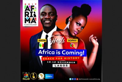 Akon, Sophy Aiida to host Afrima Awards.