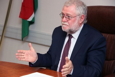 Namibian Finance Minister, Calle Schlettwein.