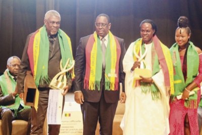 Baaba Maal, Ousmane William Mbaye et Rahmatou Seck Samb, lauréats du Grands prix du président de la République pour les ARTs et lettres