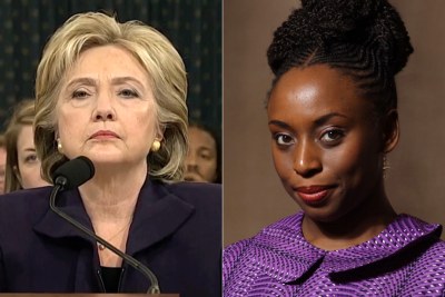 Chimamanda asked Hilary Clinton why her Twitter bio starts with 'wife'