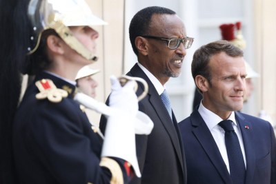 Visite officielle en France de Paul Kagame, Président du Rwanda.