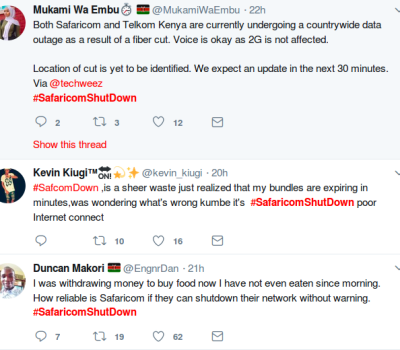 Safaricom Down - When Kenyans Get Mad, They Get Funny