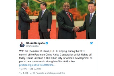 This tweet from President Uhuru Kenyatta angered some Kenyans.