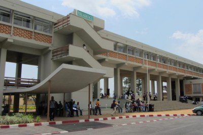 Université Félix-Houphouët-Boigny à Cocody, Abidjan, Côte d'Ivoire.