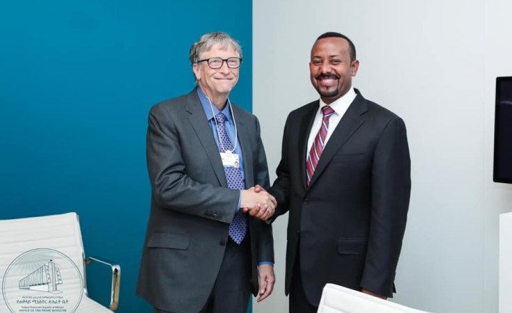 Ethiopia Pm Abiy Met With Bill Gates Jack Ma Allafrica Com