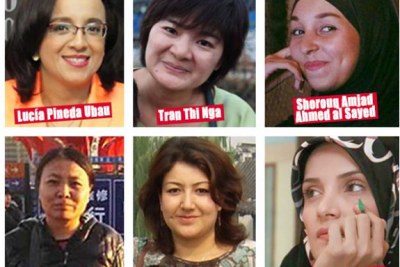 Journalistes femmes emprisonnées.