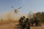 Exercice militaire au Burkina Faso (photo d'archives).