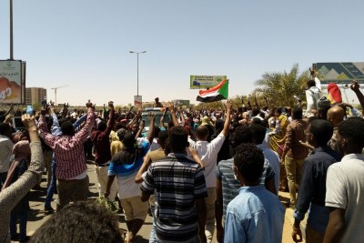 'Hundreds of thousands' on the streets of Sudan capital (file photo).