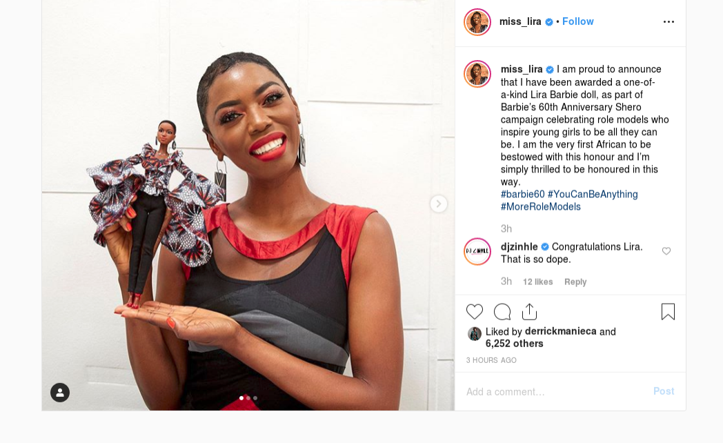 Lira barbie online