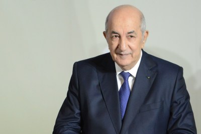 Abdelmadhid Tebboune, Président de l'Algérie
