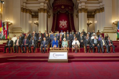 La réunion des chefs de gouvernement du Commonwealth à Londres, 2018.