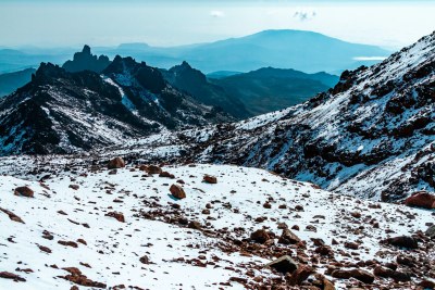 Mount Kenya in 2018 (file photo).
