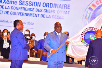 Ce mercredi, à Brazzaville, le Chef de l'État a reçu des mains de son homologue, le Président Denis Sassou N'guesso, le flambeau de la présidence de la CEEAC pour un an.