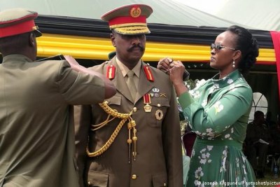Muhoozi Kainerugaba a été promu en 2019 au rang de lieutenant général