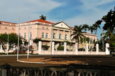 Le palais présidentiel de São Tomé (photo d'archives).