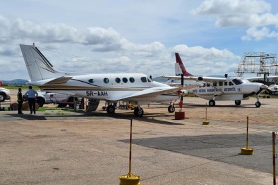 Sur le tarmac de l'aéroport international d'Ivato, les avions des compagnies aériennes privées et des particuliers ont connu des jours meilleurs.