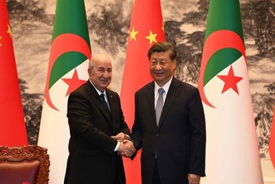 Visite président de la République d'Algérie en République populaire de Chine
