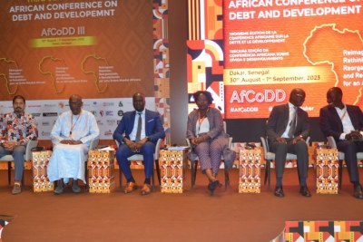 Ouverture officielle de la 3e Conférence africaine sur la dette et le développement (AfCoDD III), le 30 août 2023 à Dakar