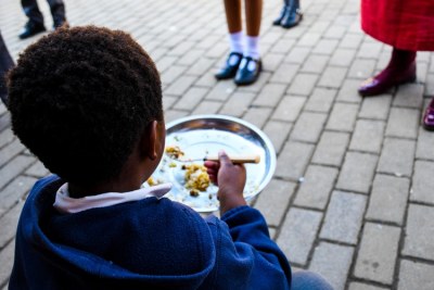Cosmo City Junior Primary School serves about 750 learners a warm meal every day they are at school.