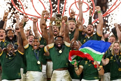 Les Springboks sacrés champions de la Coupe du Monde de Rugby 2023