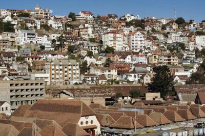 Vue générale d'Antananarivo, capitale de Madagascar