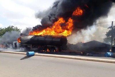 Fuel tank explodes in Jigawa state of Nigeria