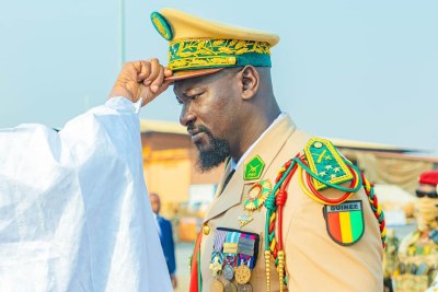 Transitional President Mamady Doumbouya